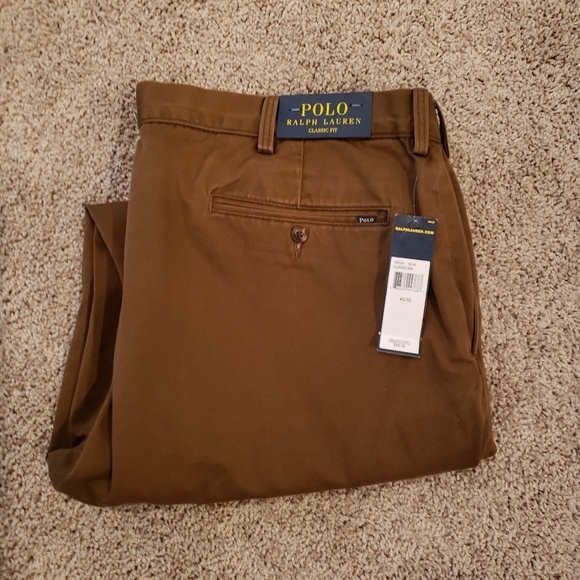 Polo Ralph Lauren Other - Brown Polo Ralph Lauren Classic Fit Chinos 40 W